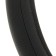 Braid on the steering wheel Lavita, size L, black, PVC