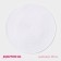 Serving napkin on the table "Loft", d = 38 cm, white color