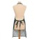 Apron "Ethel" Berry 60x70cm, 100%HL, sarzha 190 g/m2