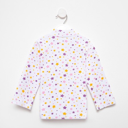 Boar of children, white/lilac color, height 56 ​​cm-2