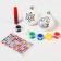 Set for creativity for the New Year "New Year's ball for coloring", 2 pieces 5.5 cm, cold heart