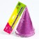 Carnival cap "Shine", set 6 pcs., Pink color