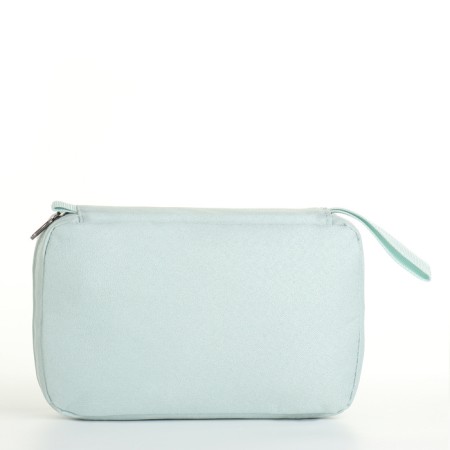 Cosmetic bag on lightning, blue color-1