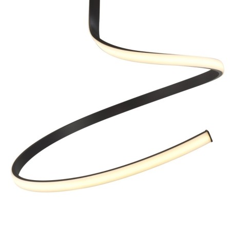 Ceiling chandelier Mantra Nur, LED, 2400LM, 2800K, 640 mm, brown color-1