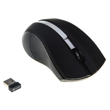 Mouse call 615MW black/optical silver (1200DPI) wireless USB for a laptop (3BU 102945-7