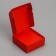 Gift box for jewelry double -sided, packaging, “red”, 7.5 x 7.5 x 3 cm