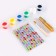 Set for creativity. Christmas balls for coloring "FALITAL TALE", 6 pcs