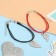 Bracelets "Demetrons" Steel, Best Friend, black-red color, l = 17cm
