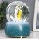 Souvenir polystone water ball light, music "Deer with baby" d = 8 cm mix 12.5x8x8 cm
