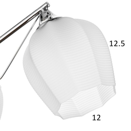 Miranda chandelier 3he27 40W chrome 59x59x26cm Bayerlux-5