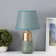 Table lamp "Luck" 1he14 40W green 22x22x39cm
