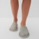 Women's slippers, size 40-41, gray color