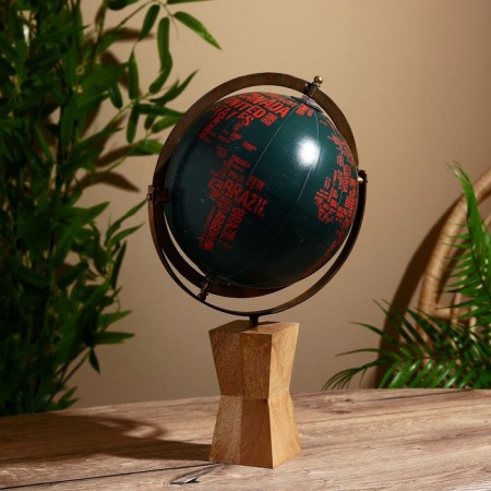 Souvenir Globe "Blackwood" 22x22x35 cm-1