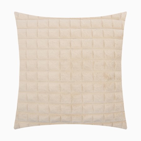 Pillowcase decorative Ethel Beige color 43x43 cm, welsom, polyester