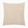 Pillowcase decorative Ethel Beige color 43x43 cm, welsom, polyester