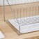 Dishes for dishes with a pallet 38 × 24 × 38 cm, color chromium