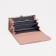 Women's wallet on magnets, pink color