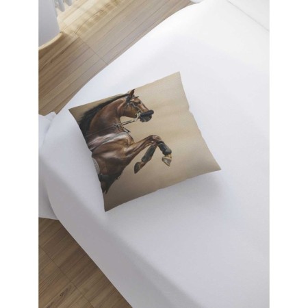 Pillowess decorative "Bold horse", on a zipper, size 45x45 cm-1