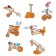 Design "Dlux", a set of 57 elements