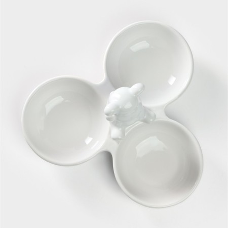 Menzhitsa 3 Cells of the Bear Otto, 20.5 × 10 cm, white color-3