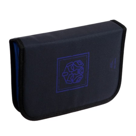 Penal 1 section 140 x 210 x 40 mm, folding pocket and cosmetic bag, fabric, calligrata topontent "Robot"-2