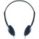 Perfeo 4Chat headphones, microphone, 105 dB, jack 3.5, 2 m, black
