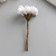 A set of decorative bouquets "Creative" 6pcs, white