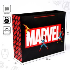 Gift package, 50x40x15 cm, packaging, Avengers