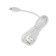 Network charger byz U26 EU, 2 USB, 2.4 A, Lightning 1 m cable, white