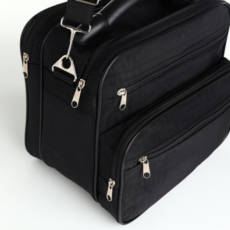 Male bag, "ZFTS", black color-3