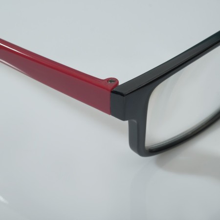 Ready glasses Vostok A&M222 C2 Red, red-black color, +1.5-3