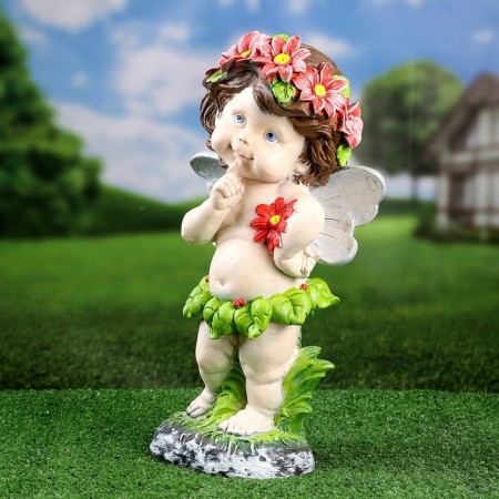 Figure "Angel in flowers" 43x22cm-1