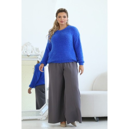Female jumper, size 52, blue color-7