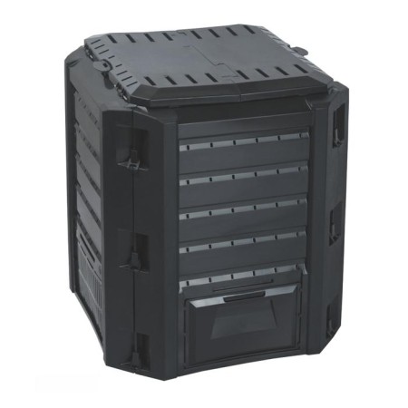 Composter ProSpeRPLAST, 380 L, plastic, black