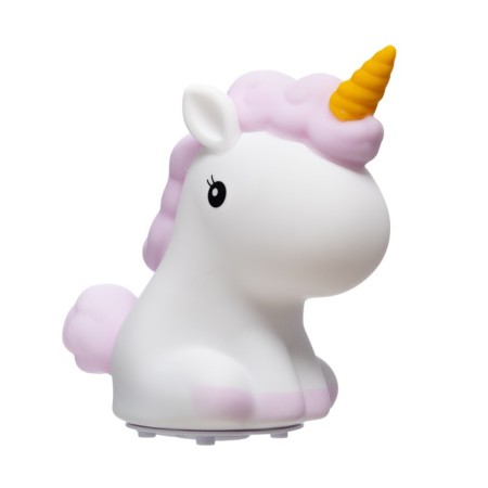 Non-Meshsh "Antistress Unicorn" LED white-violet 18x10x16 cm-15
