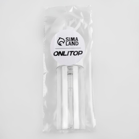 A bottle with a brush for washing, with a dispenser, 150 ml, white/transparent color-14
