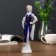 Souvenir Ceramics "Madmoiselle Eloise in the cape" 22x7x5 cm