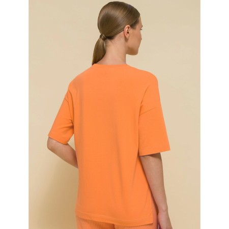 Female T -shirt, size 44, orange color-1