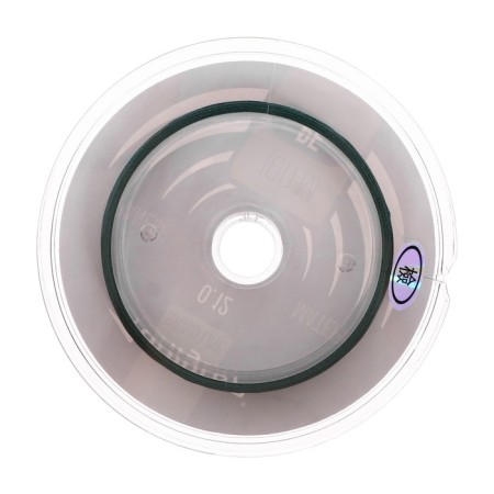 Onlytop Universal X4 cord, diameter 0.12 mm, test 7.8 kg, 100 m, dark green-2