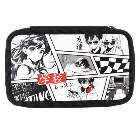 Penal 2 sections, 125 x 205 x 40 mm, calligrata 30p26/2 "Anime", laminated cardboard-1