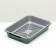 Medium toilet with a mesh of 36 x 26 x 6.5 cm, gray/green