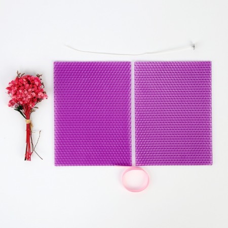 With your own hands. Creation of a candle from wax with a “spring mood” decor, a set for creativity-4