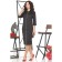 Women's costume "City line", size 44
