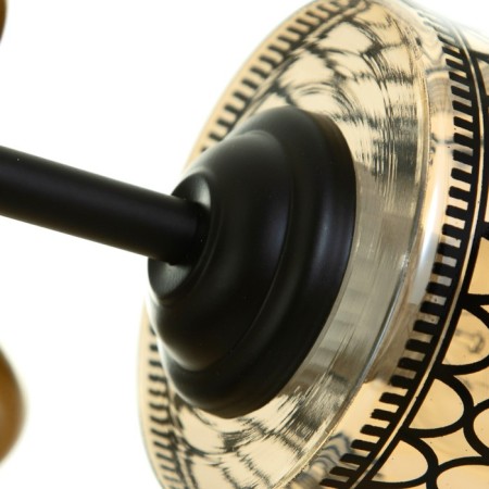 Marsy chandelier 5he27 40W black and gold 60x60x27 cm Bayerlux-6