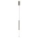 Acota lamp LED 5W 4000k matte chrome 2x2x60-160cm