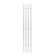 Terminus quatro electric heated towel rail, 1200x210 mm, white matte