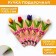 Handle joke Ball blue paste "Tulip" Gift on March 8 mix