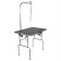 Universal SOU-12 table for grooming, rubber countertop, 900 x 600 x 750 mm, black