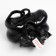 Container-button with cleaning bags (roll 15 packets 29x21 cm), black