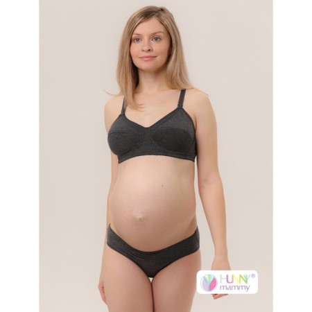 Hunny Mammy feeder for feeding, size (75-e), color dark gray melange-3
